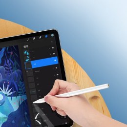 Rysik pen pojemnościowy stylus do iPad aktywny biały CHOETECH