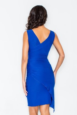 Sukienka Beatrice M053 Niebieski Niebieski M