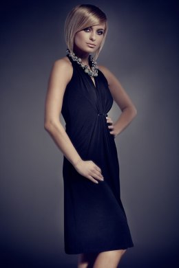 Sukienka Paloma Mod. Nr 52 czarny Czarny L