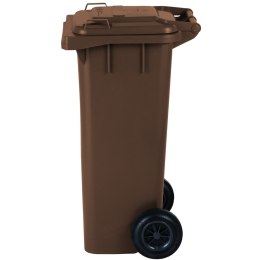 Pojemnik kosz kubeł na BIO odpady śmieci EUROPLAST 80L brązowy Europlast Austria