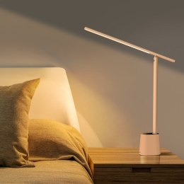 Biurkowa nocna lampka LED Smart Eye bezprzewodowa 2200mAh - biały BASEUS
