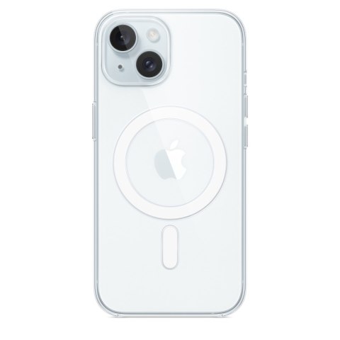 Oryginalen etui silikonowe do iPhone 15 Apple Clear Case przezroczyste Apple