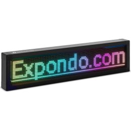 Wyświetlacz ekran reklamowy 96 x 16 kolorowe diody LED 67 x 19 cm SINGERCON