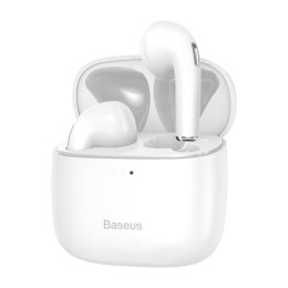 Słuchawki bezprzewodowe Bluetooth Bowie E8 TWS białe BASEUS
