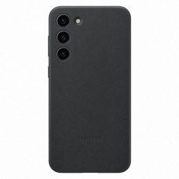 Etui pokrowiec z naturalnej skóry Samsung Galaxy S23+ Leather Cover czarne SAMSUNG