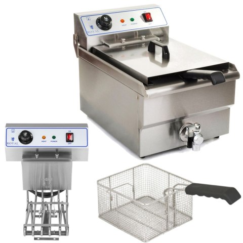 Frytownica nastawna elektryczna - 6L Royal Catering Frytownica nastawna elektryczna - 6L Royal Catering