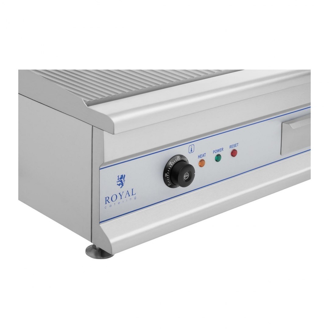 Grill elektryczny 230V podwójny duży ryflowany 100cm Royal Catering Grill elektryczny 230V podwójny duży ryflowany 100cm Royal Catering