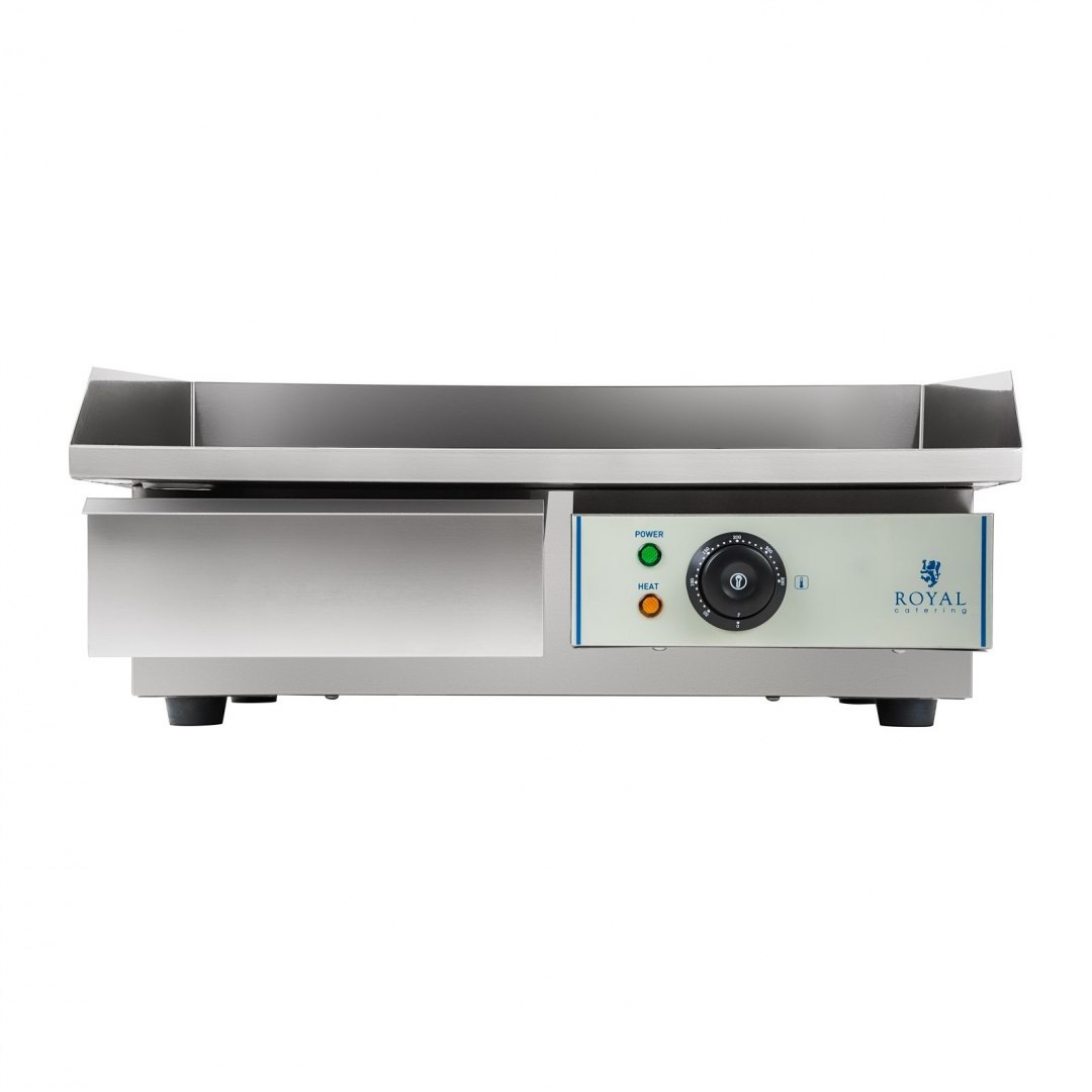 Grill elektryczny z wysokim rantem szer. 55cm Royal Catering Grill elektryczny z wysokim rantem szer. 55cm Royal Catering