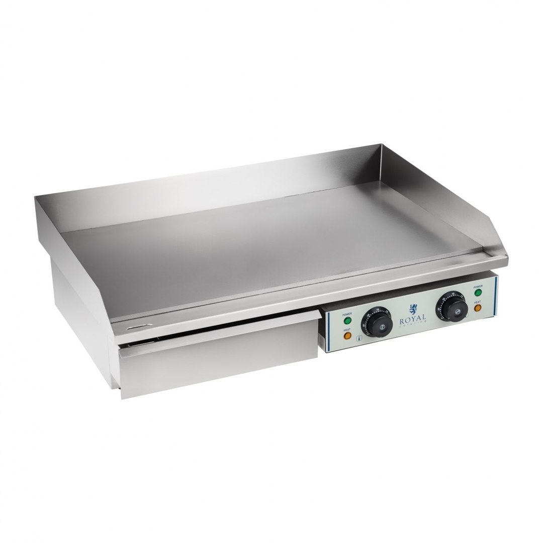 Grill elektryczny z wysokim rantem szer. 75cm Royal Catering Grill elektryczny z wysokim rantem szer. 75cm Royal Catering