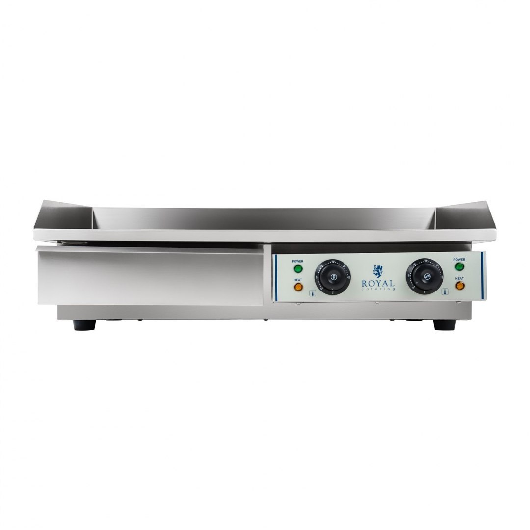 Grill elektryczny z wysokim rantem szer. 75cm Royal Catering Grill elektryczny z wysokim rantem szer. 75cm Royal Catering