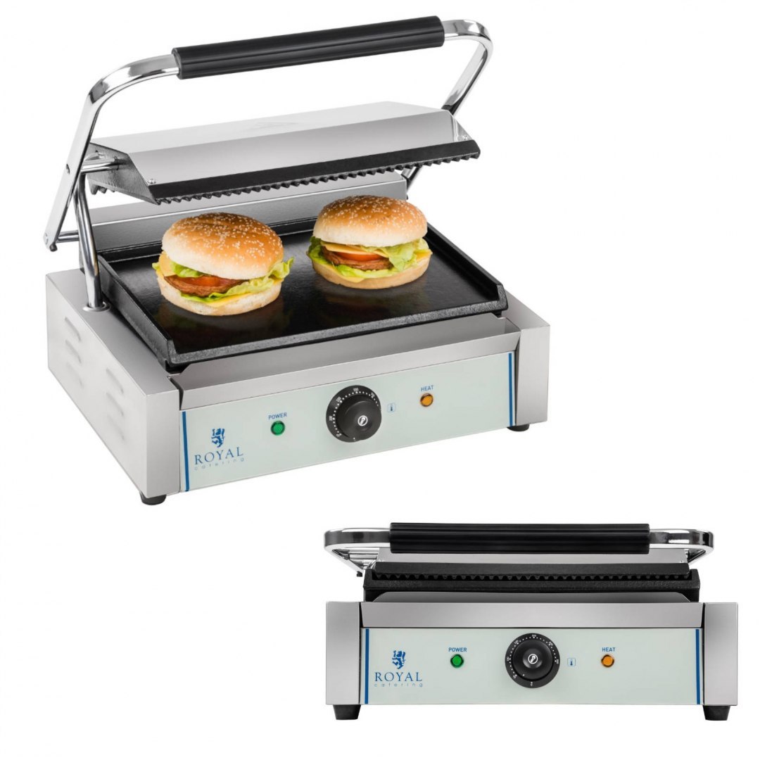 Grill kontaktowy dwustronny PANINI Royal Catering Grill kontaktowy dwustronny PANINI Royal Catering