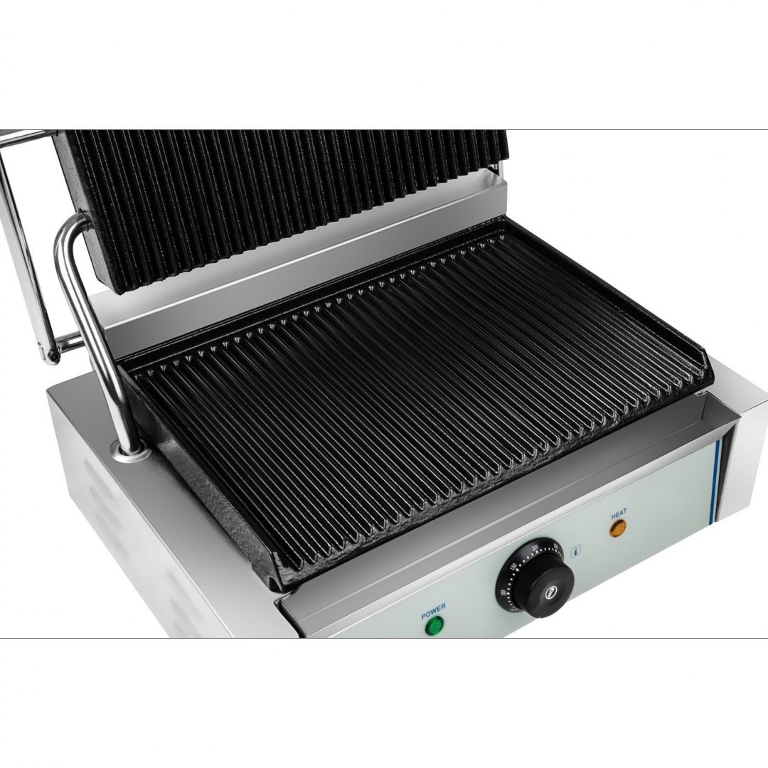 Grill kontaktowy dwustronny ryflowany PANINI Royal Catering Grill kontaktowy dwustronny ryflowany PANINI Royal Catering