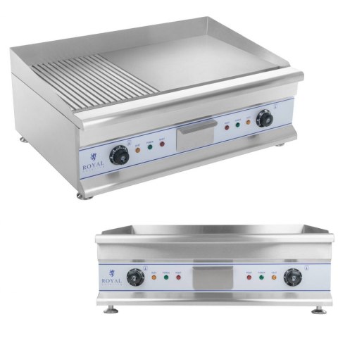 Grill podwójny duży ryflowany 75cm Royal Catering Grill podwójny duży ryflowany 75cm Royal Catering