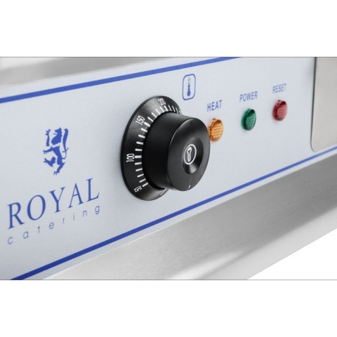 Grill podwójny duży ryflowany 75cm Royal Catering Grill podwójny duży ryflowany 75cm Royal Catering