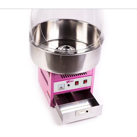 Maszyna do waty cukrowej z pokrywą ochronną 52cm Royal Catering Maszyna do waty cukrowej z pokrywą ochronną 52cm Royal Catering