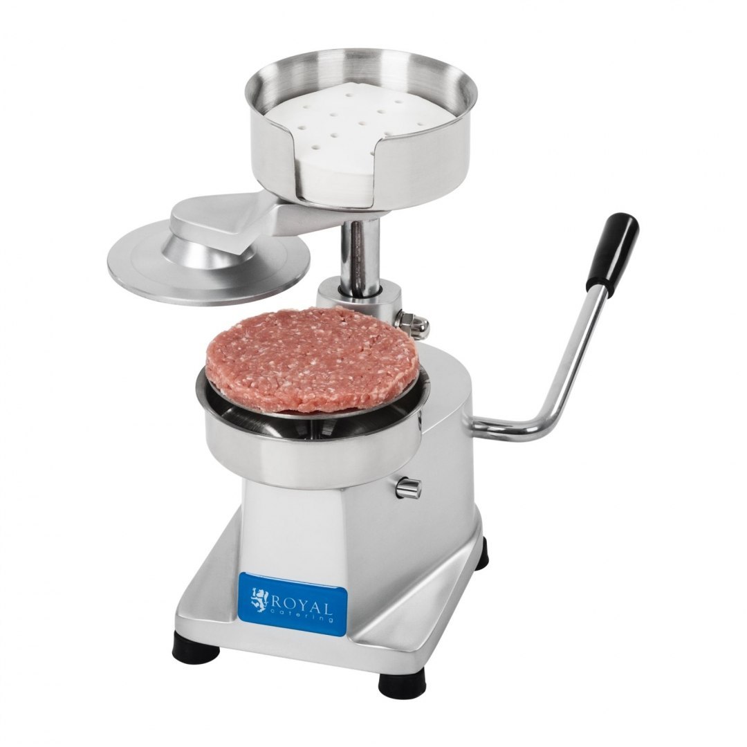 Maszynka praska do hamburgerów śr. 100mm Royal Catering Maszynka praska do hamburgerów śr. 100mm Royal Catering