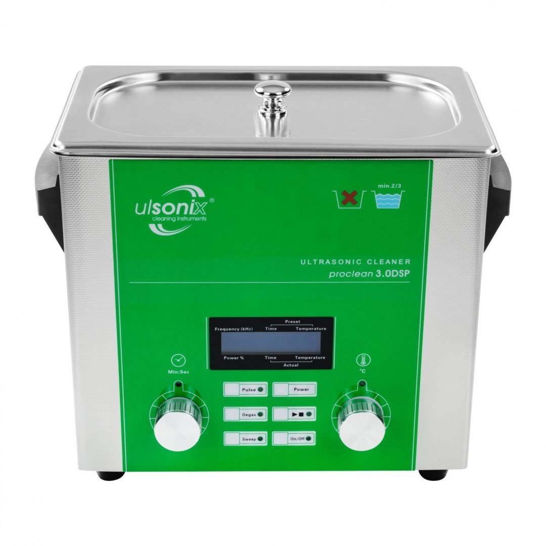 Myjka ultradźwiękowa PROCLEAN 3.0DSP DEGAS SWEEP PULSE pojemność 3L Ulsonix Myjka ultradźwiękowa PROCLEAN 3.0DSP DEGAS SWEEP PULSE pojemność 3L Ulsonix