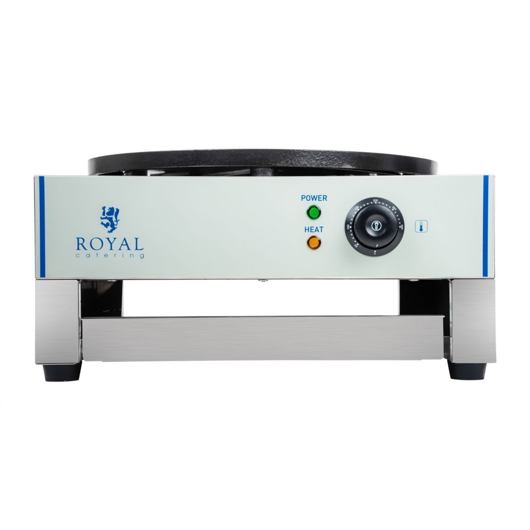 Naleśnikarka pojedyncza płyta okrągła śr. 40cm Royal Catering Naleśnikarka pojedyncza płyta okrągła śr. 40cm Royal Catering