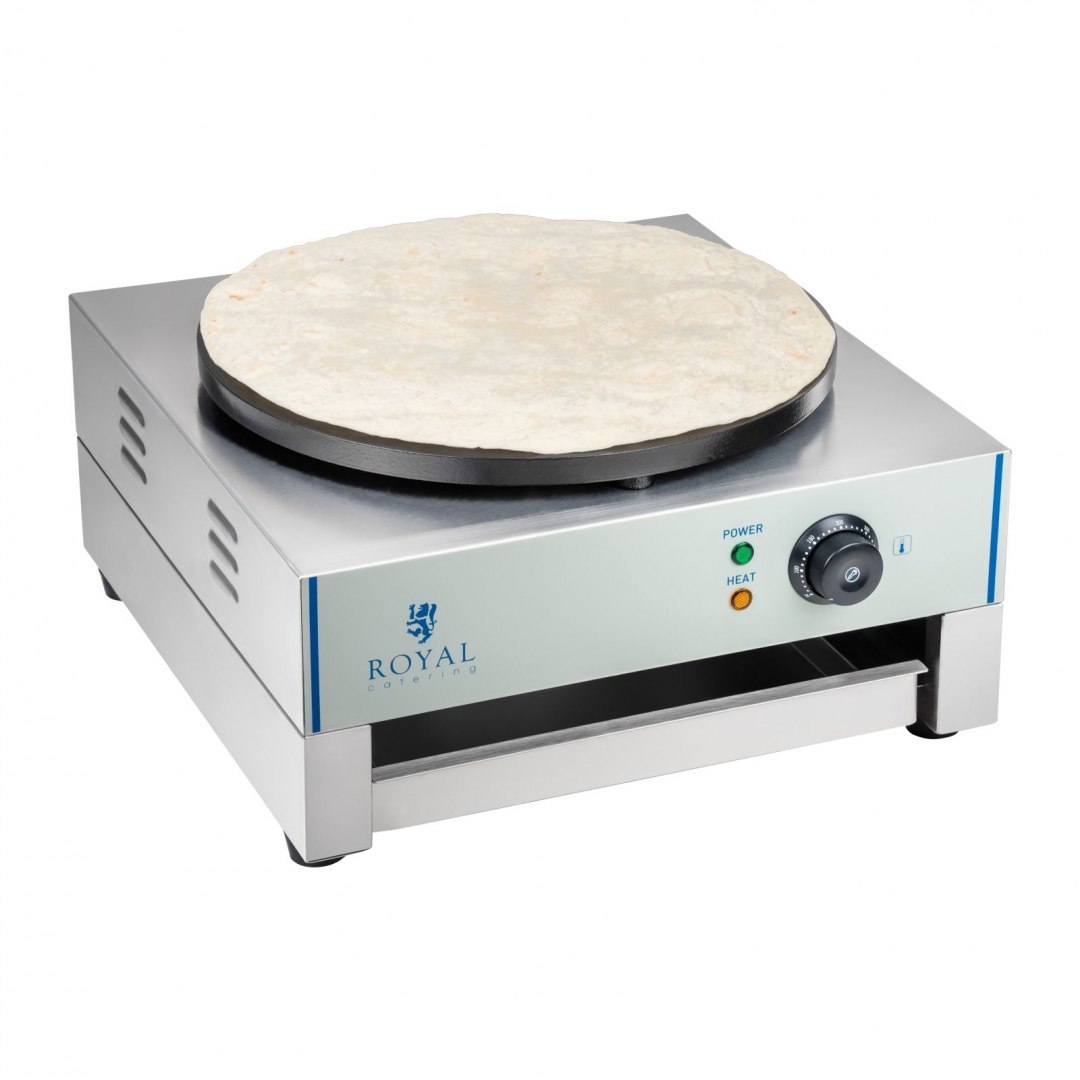 Naleśnikarka pojedyncza płyta okrągła śr. 40cm Royal Catering Naleśnikarka pojedyncza płyta okrągła śr. 40cm Royal Catering