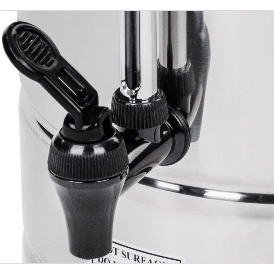 Podgrzewacz ze stali nierdzewnej warnik do wody wina piwa 16,5L Royal Catering Podgrzewacz ze stali nierdzewnej warnik do wody wina piwa 16,5L Royal Catering