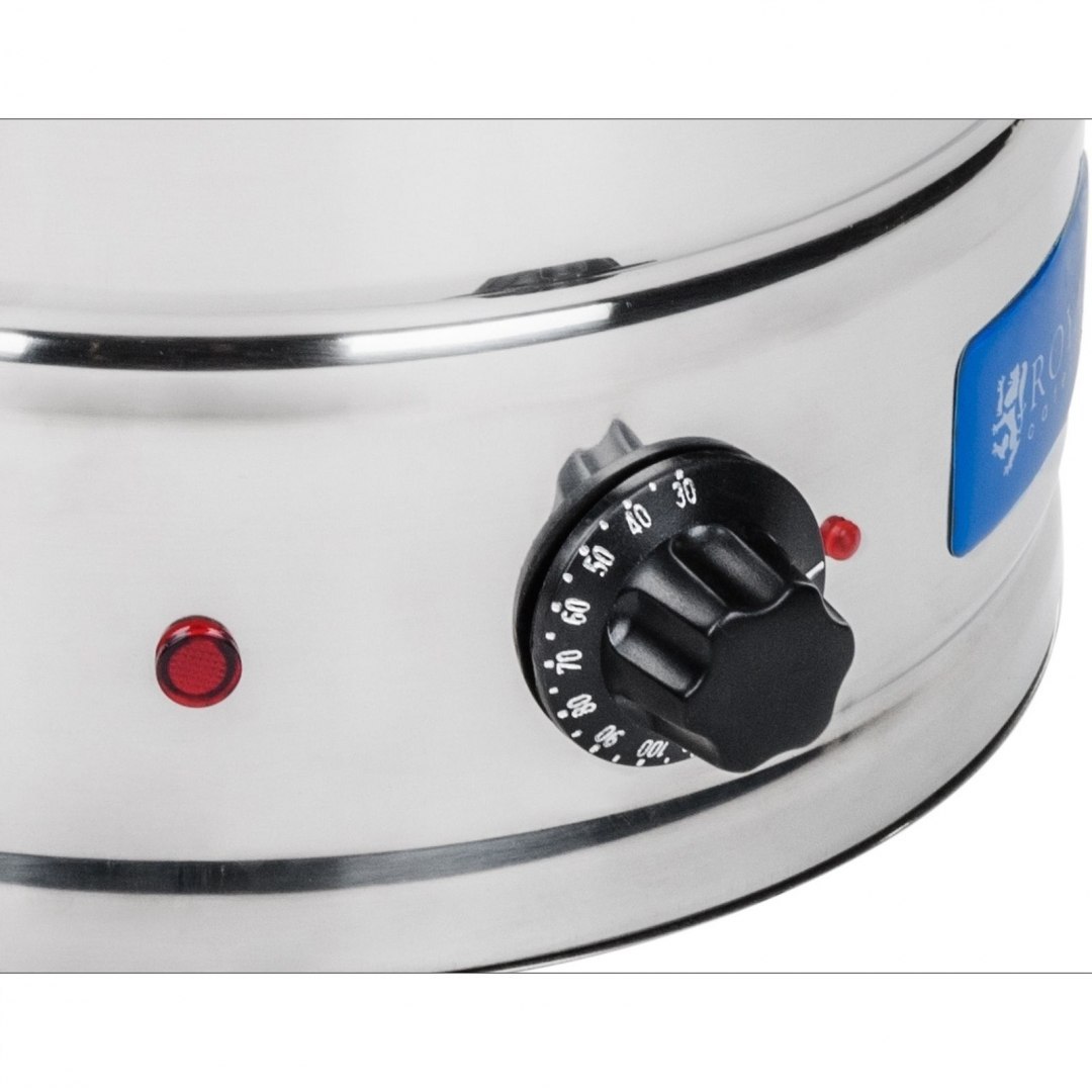 Podgrzewacz ze stali nierdzewnej warnik do wody wina piwa 16,5L Royal Catering Podgrzewacz ze stali nierdzewnej warnik do wody wina piwa 16,5L Royal Catering