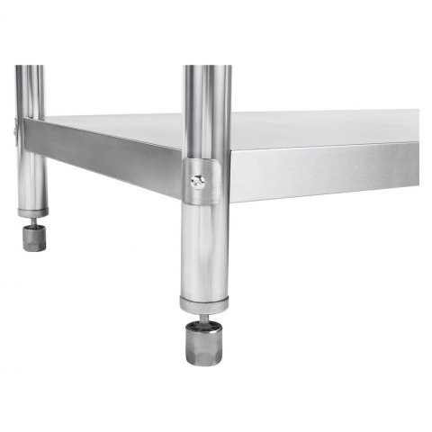Stół do kuchni blat roboczy stal nierdzewna dolną półka 100x70cm Royal Catering Stół do kuchni blat roboczy stal nierdzewna dolną półka 100x70cm Royal Catering