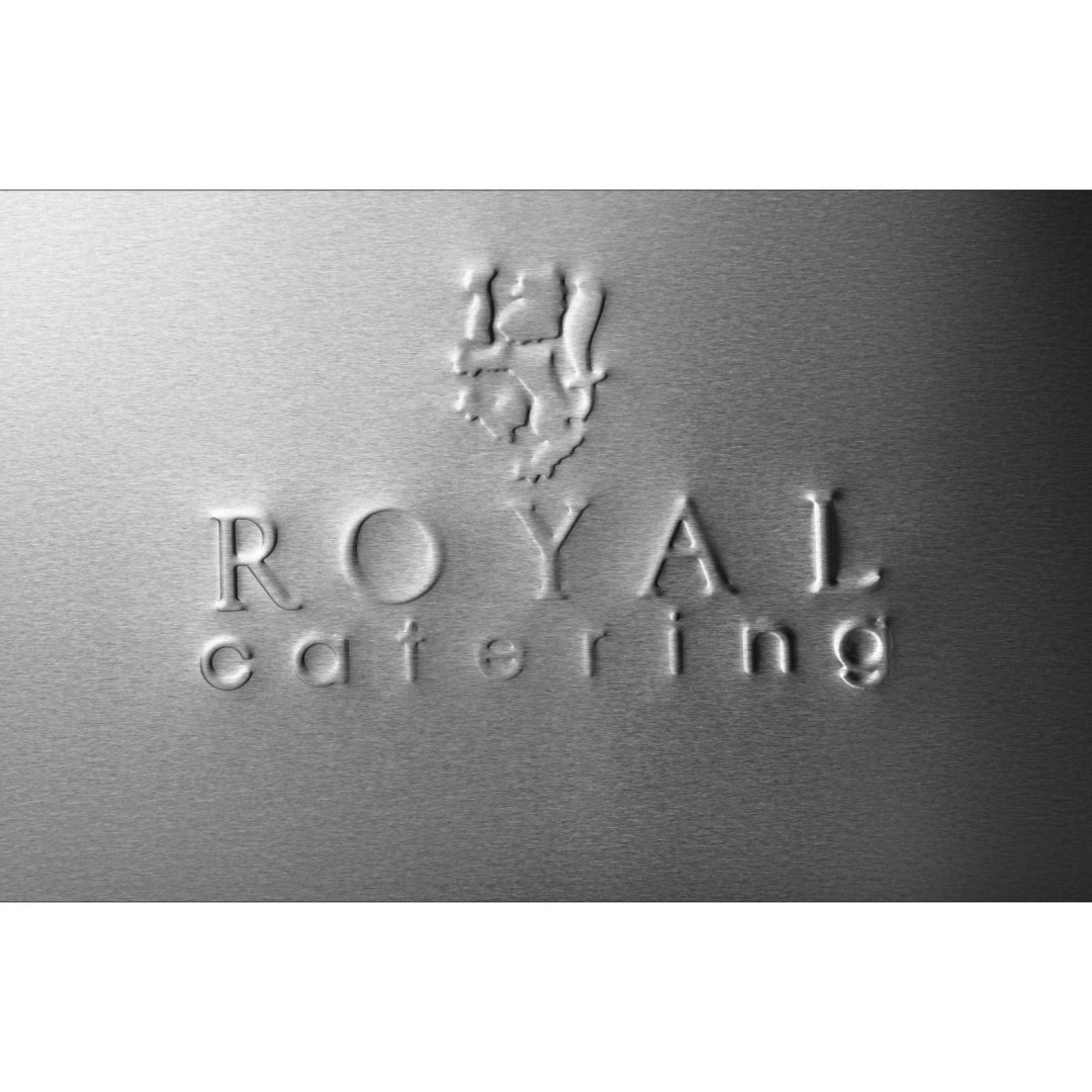 Szafka stalowa do kuchni z blatem roboczym i rantem ze stali nierdzewnej szer. 200cm Royal Catering Szafka stalowa do kuchni z blatem roboczym i rantem ze stali nierdzewnej szer. 200cm Royal Catering