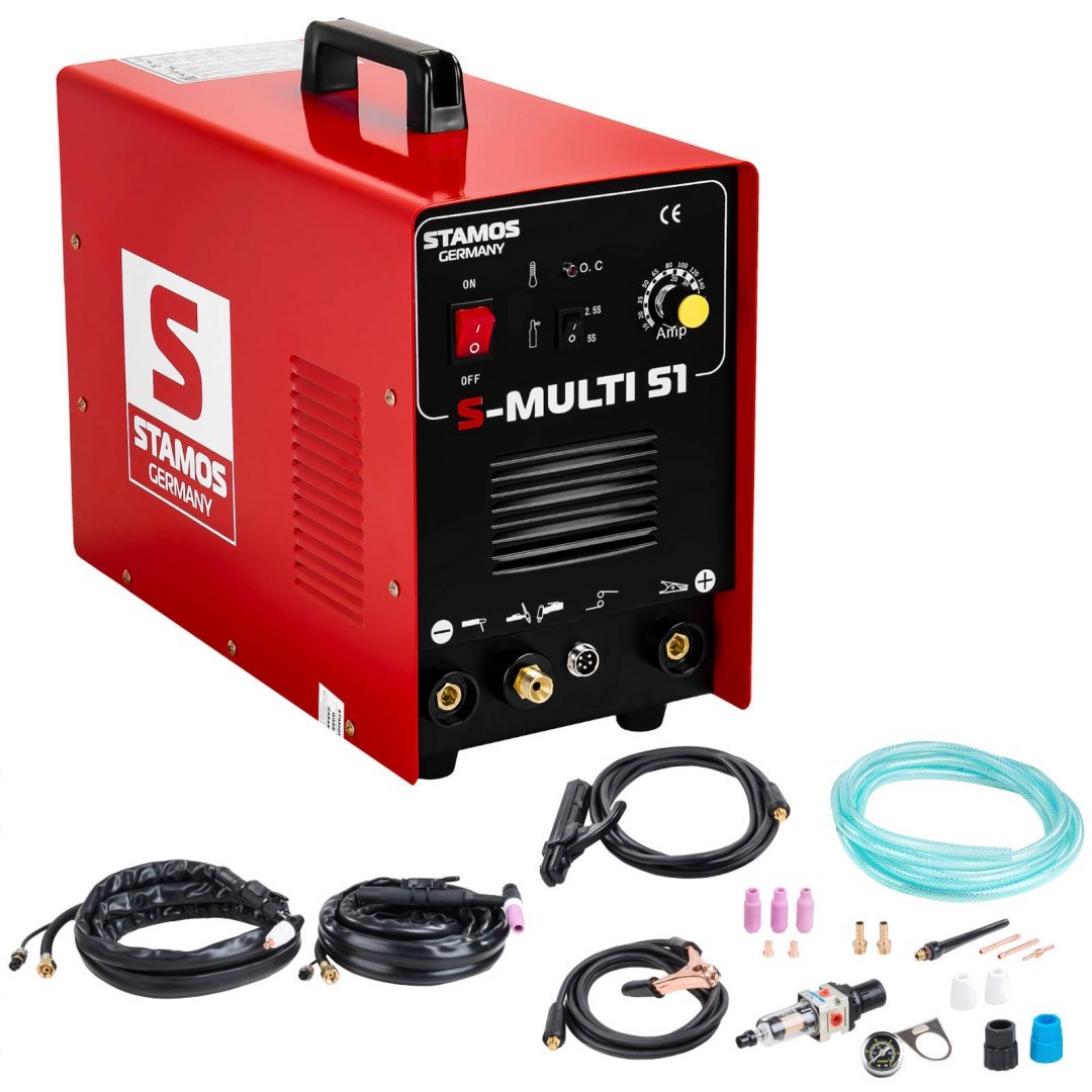 Urządzenie wielofunkcyjne S-MULTI 51 TIG+MMA+PLAZMA 180A Stamos Germany Urządzenie wielofunkcyjne S-MULTI 51 TIG+MMA+PLAZMA 180A Stamos Germany