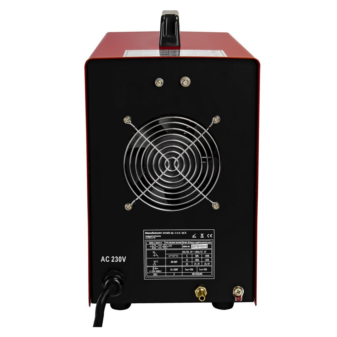 Urządzenie wielofunkcyjne S-MULTI 51 TIG+MMA+PLAZMA 180A Stamos Germany Urządzenie wielofunkcyjne S-MULTI 51 TIG+MMA+PLAZMA 180A Stamos Germany
