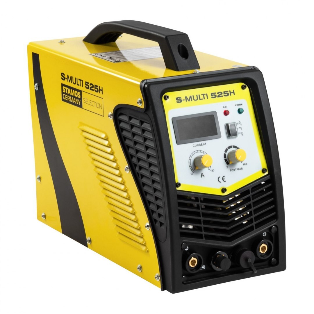 Urządzenie wielofunkcyjne S-MULTI 525H TIG+MMA+PLAZMA SELECTION 180A Stamos Germany Urządzenie wielofunkcyjne S-MULTI 525H TIG+MMA+PLAZMA SELECTION 180A Stamos Germany