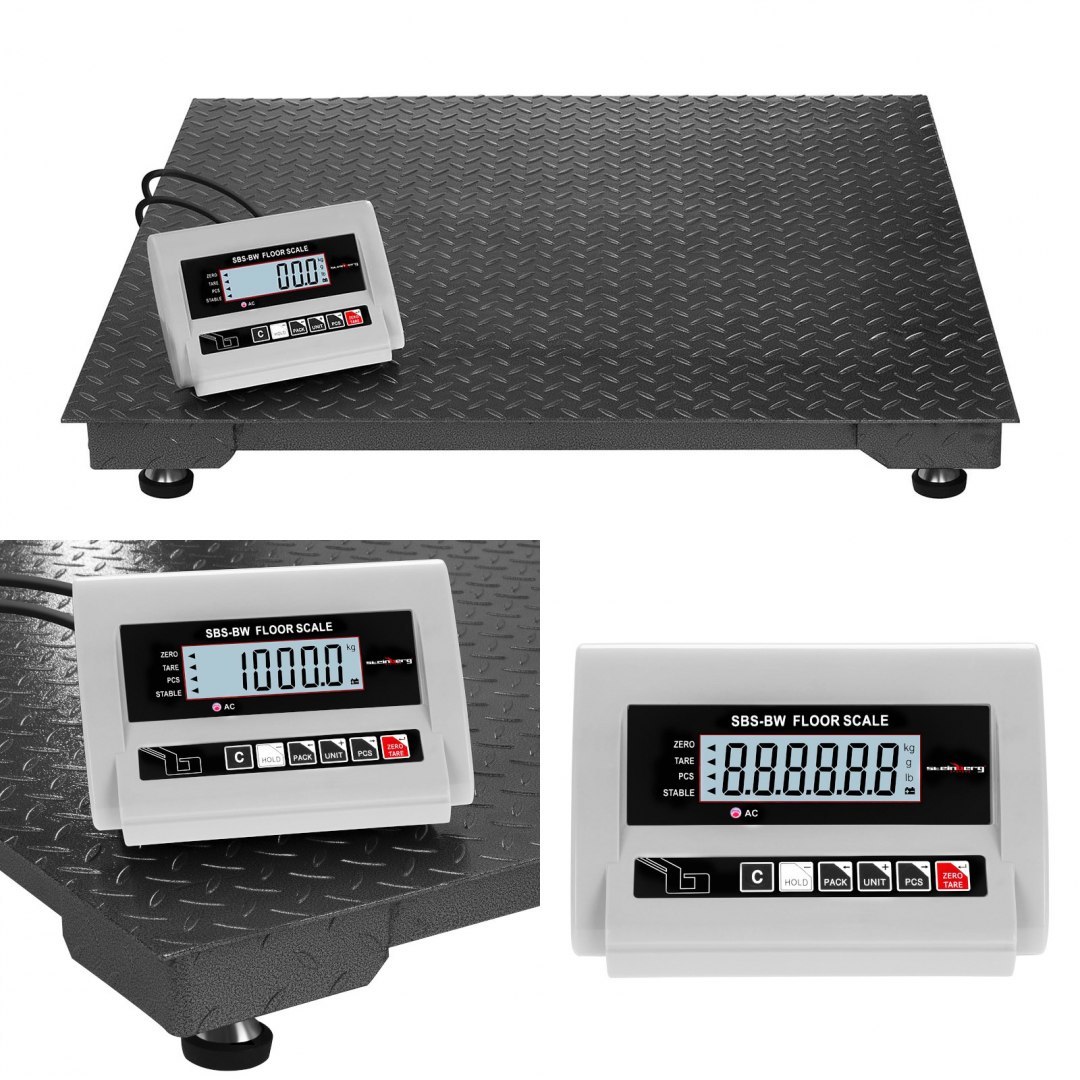 Waga elektroniczna magazynowa towarowa LCD do 1 Tony 1T Steinberg Systems Waga elektroniczna magazynowa towarowa LCD do 1 Tony 1T Steinberg Systems