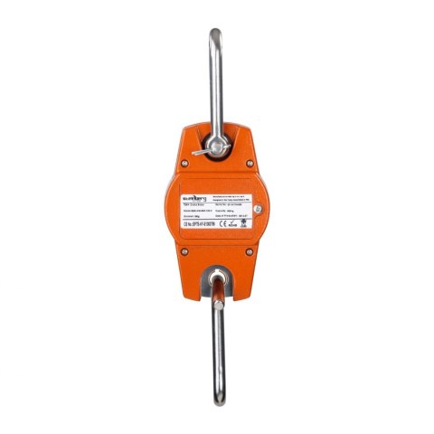 Waga hakowa łowiecka dla myśliwych handlowa SBS-KW-300/100-O LCD do 300kg Steinberg Systems Waga hakowa łowiecka dla myśliwych handlowa SBS-KW-300/100-O LCD do 300kg Steinberg Systems