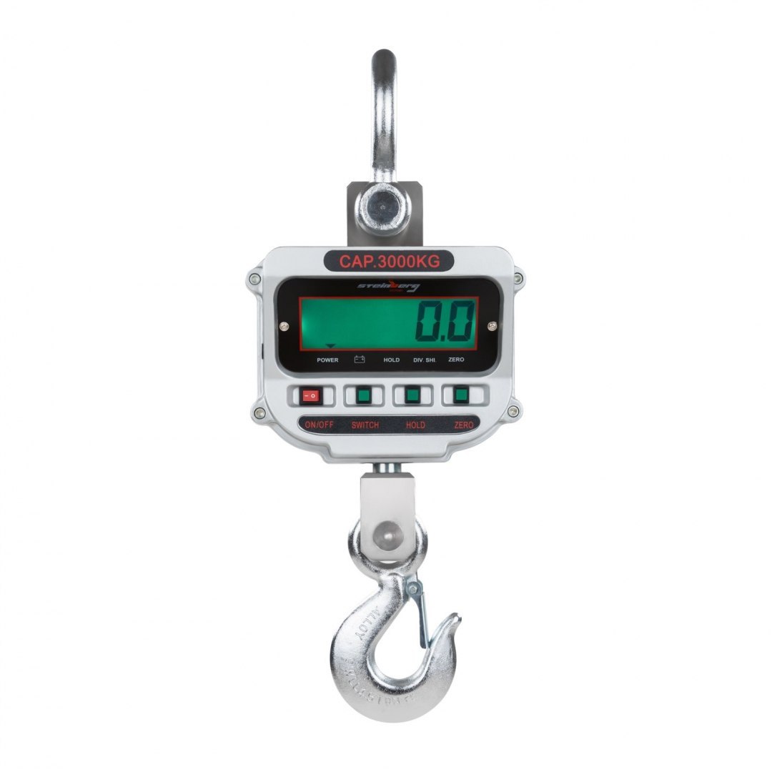 Waga hakowa towarowa do 3 Ton - LCD Steinberg Systems Waga hakowa towarowa do 3 Ton - LCD Steinberg Systems