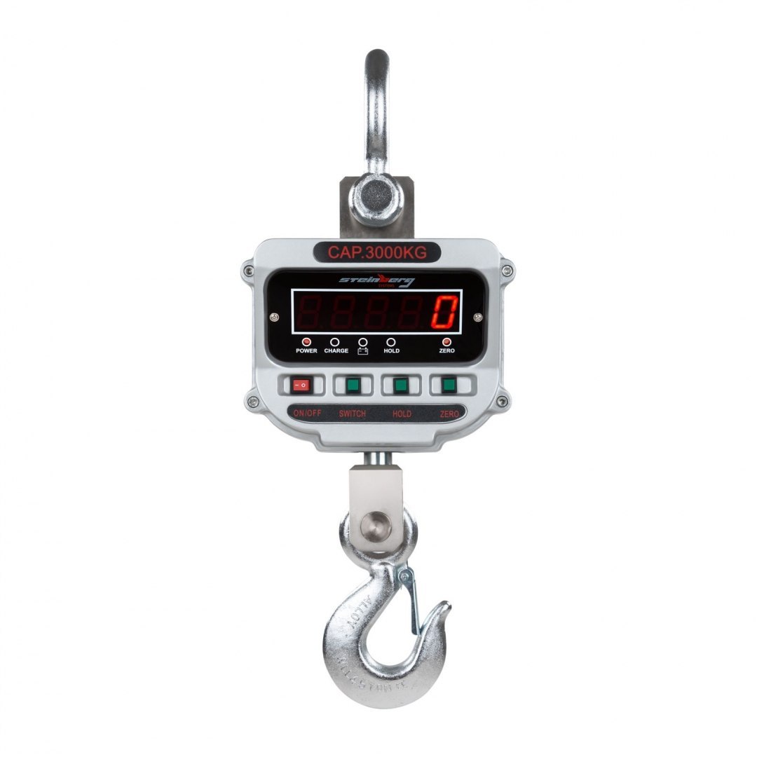 Waga hakowa towarowa do 3 Ton - LED Steinberg Systems Waga hakowa towarowa do 3 Ton - LED Steinberg Systems