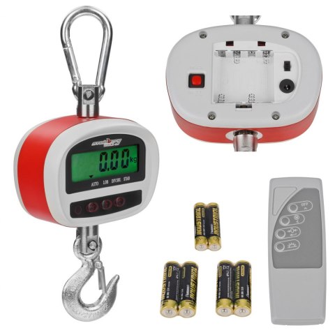 Waga hakowa wisząca z pilotem 300kg - LCD Steinberg Systems Waga hakowa wisząca z pilotem 300kg - LCD Steinberg Systems