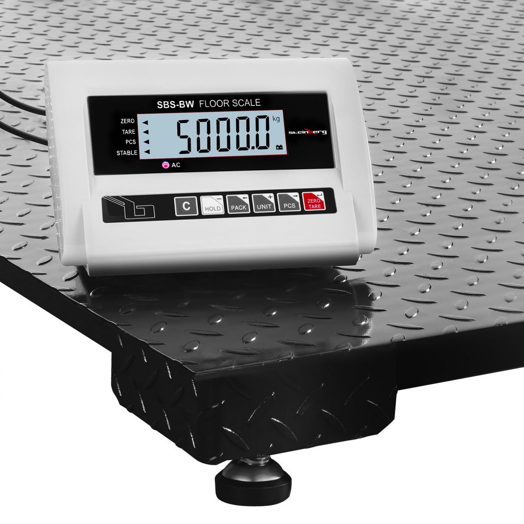 Waga platforma posadzkowa do palet magazynowa do 5 Ton 5T Steinberg Systems Waga platforma posadzkowa do palet magazynowa do 5 Ton 5T Steinberg Systems