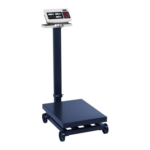 Waga platformowa magazynowa z kółkami SBS-PF-600/100 LCD do 600kg Steinberg Systems Waga platformowa magazynowa z kółkami SBS-PF-600/100 LCD do 600kg Steinberg Systems