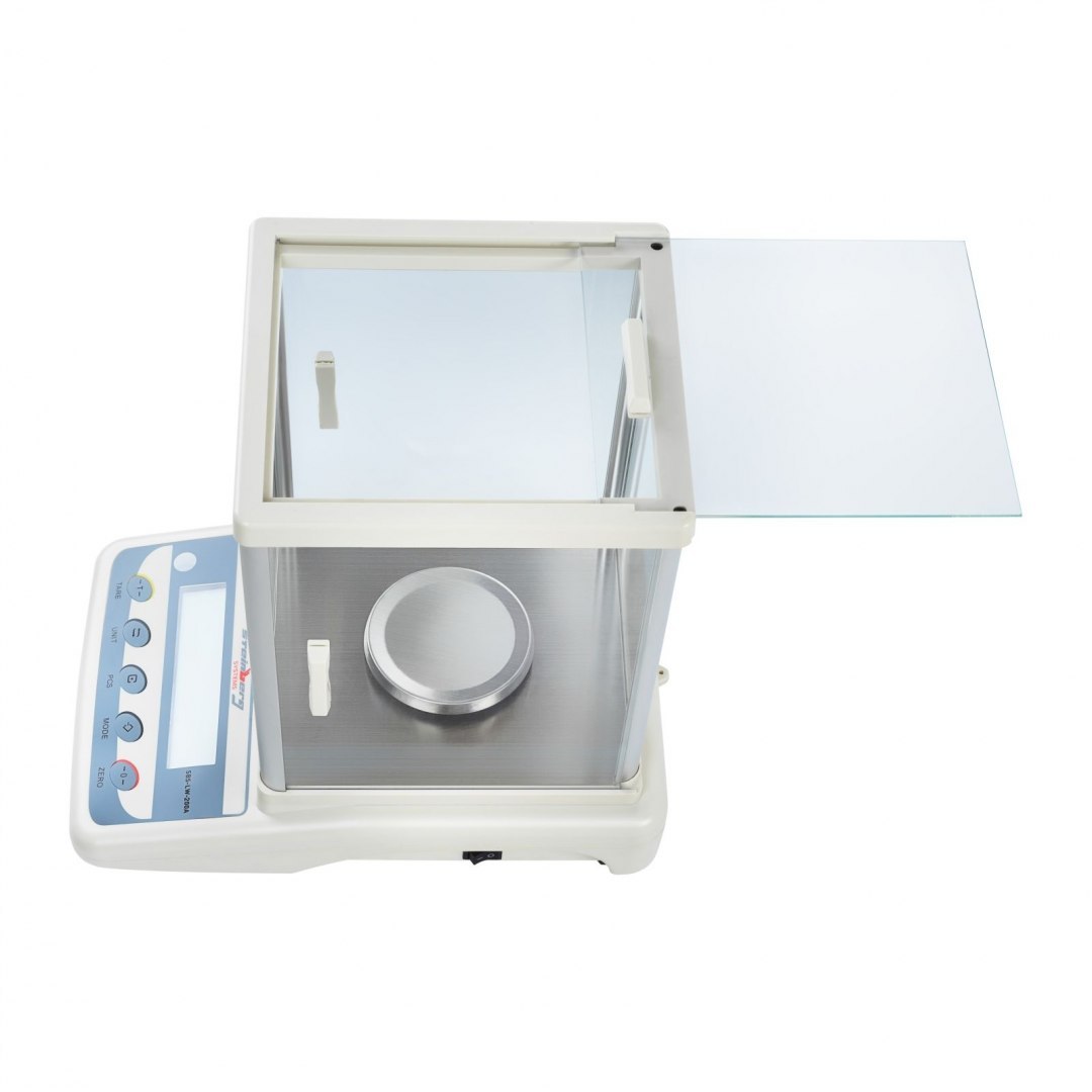 Waga precyzyjna z szafką przecipodmuchową SBS-LW-200A LCD dokł. 0,001g do 200g Steinberg Systems Waga precyzyjna z szafką przecipodmuchową SBS-LW-200A LCD dokł. 0,001g do 200g Steinberg Systems