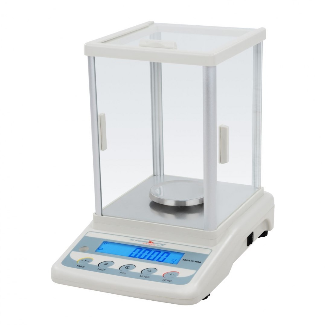 Waga precyzyjna z szafką przecipodmuchową SBS-LW-300A LCD dokł. 0,001g do 300g Steinberg Systems Waga precyzyjna z szafką przecipodmuchową SBS-LW-300A LCD dokł. 0,001g do 300g Steinberg Systems