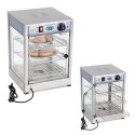 Witryna grzewcza ekspozycyjna 850W szerokość 35,5cm Royal Catering