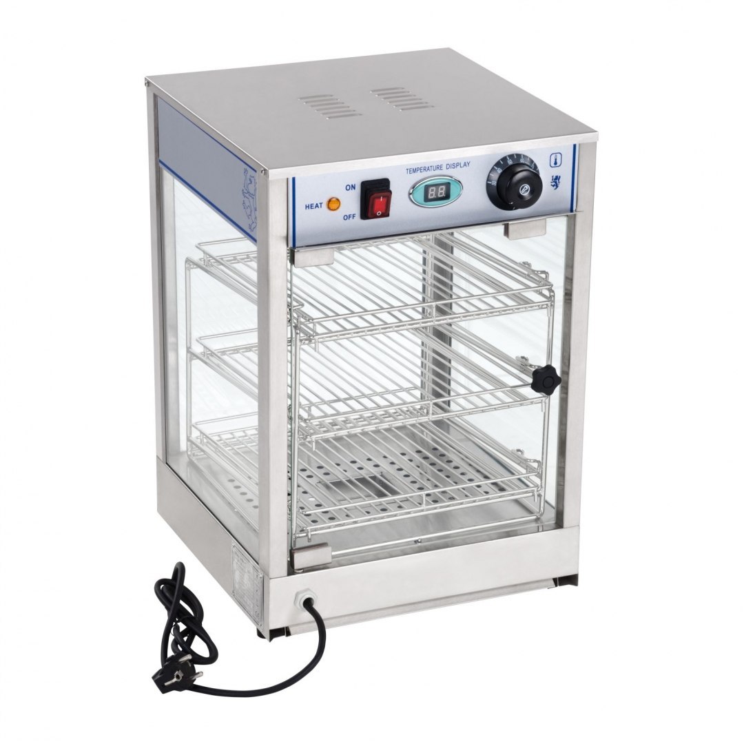 Witryna grzewcza ekspozycyjna 850W szerokość 35,5cm Royal Catering Witryna grzewcza ekspozycyjna 850W szerokość 35,5cm Royal Catering