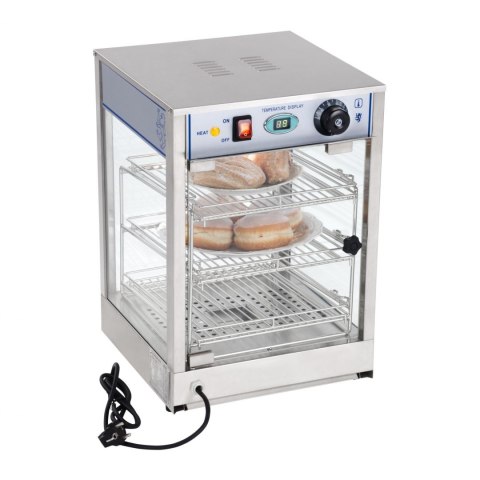 Witryna grzewcza ekspozycyjna 850W szerokość 35,5cm Royal Catering Witryna grzewcza ekspozycyjna 850W szerokość 35,5cm Royal Catering