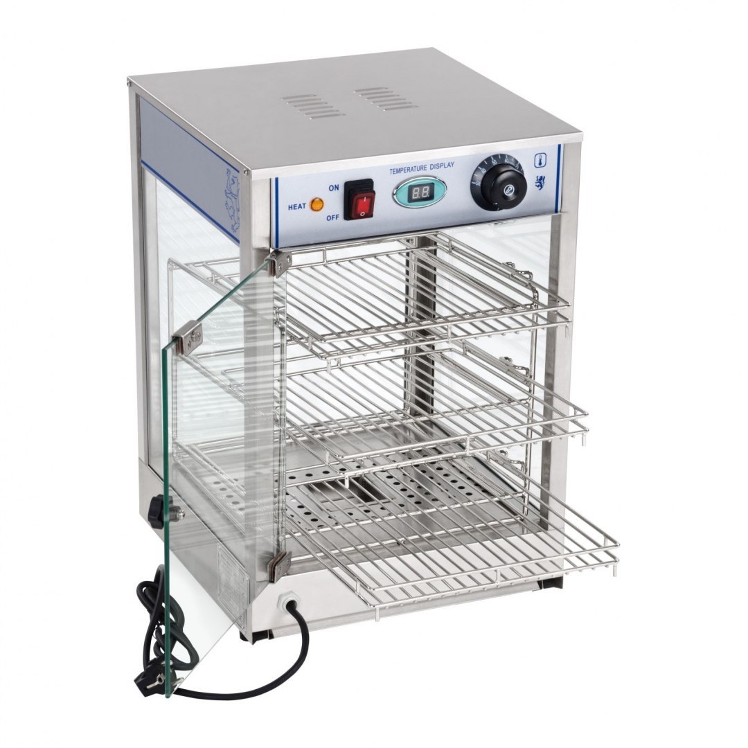 Witryna grzewcza ekspozycyjna 850W szerokość 35,5cm Royal Catering Witryna grzewcza ekspozycyjna 850W szerokość 35,5cm Royal Catering