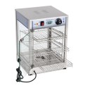 Witryna grzewcza ekspozycyjna 850W szerokość 35,5cm Royal Catering