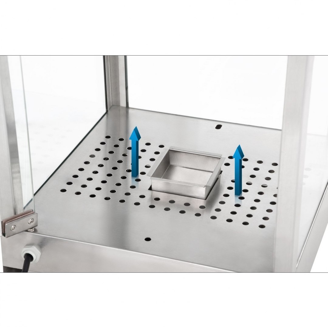 Witryna grzewcza ekspozycyjna 850W szerokość 35,5cm Royal Catering Witryna grzewcza ekspozycyjna 850W szerokość 35,5cm Royal Catering