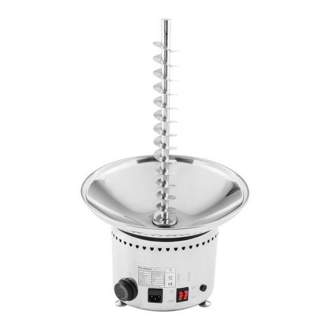 Fontanna do FONDUE z czekolady stalowa 4 piętra 230W Royal Catering Fontanna do FONDUE z czekolady stalowa 4 piętra 230W Royal Catering