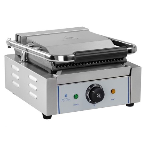 Grill kontaktowy opiekacz ryflowany Royal Catering Royal Catering Grill kontaktowy opiekacz ryflowany Royal Catering Royal Catering