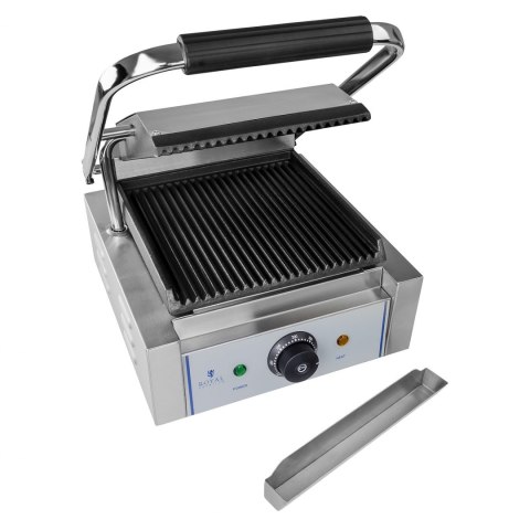 Grill kontaktowy opiekacz ryflowany Royal Catering Royal Catering Grill kontaktowy opiekacz ryflowany Royal Catering Royal Catering