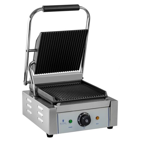 Grill kontaktowy opiekacz ryflowany Royal Catering Royal Catering Grill kontaktowy opiekacz ryflowany Royal Catering Royal Catering