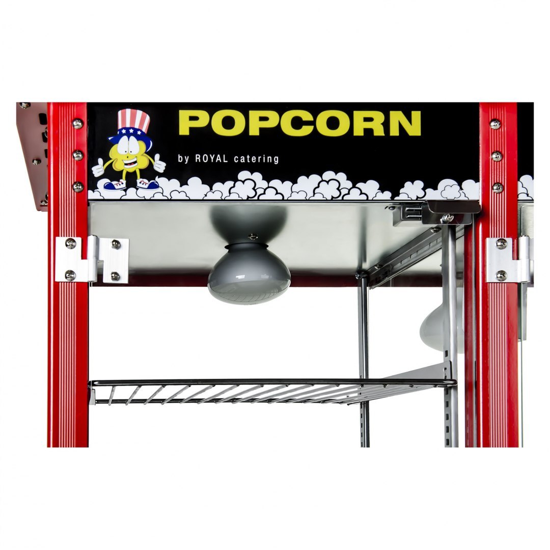 Maszyna do popcornu z witryną grzewczą Royal Catering Royal Catering Maszyna do popcornu z witryną grzewczą Royal Catering Royal Catering